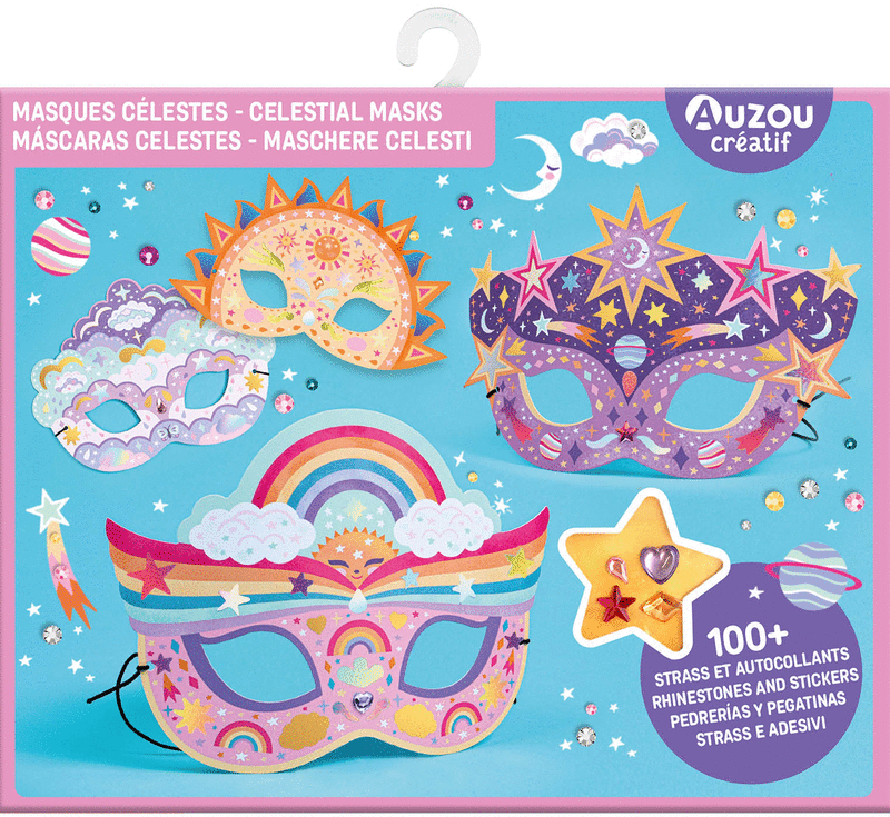 MASCARAS CELESTES. ESTUCHE DE ARTISTA