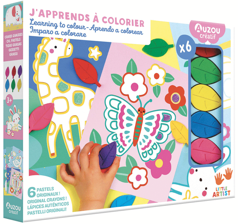 APRENDO A COLOREAR. COFRE DE ARTISTA