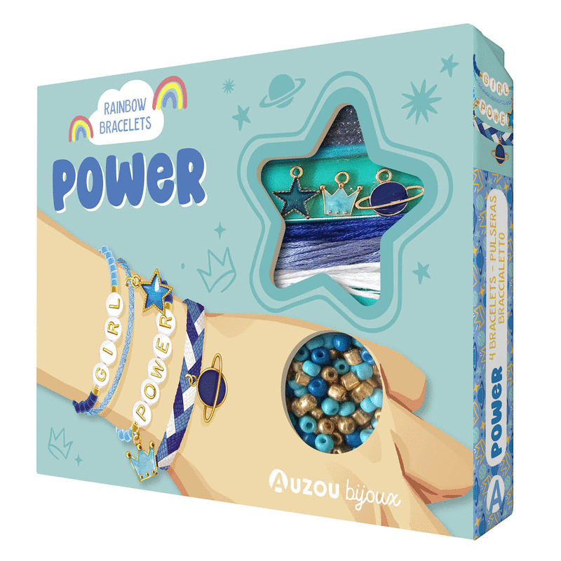 MIS PULSERAS RAINBOW POWER. JOYAS