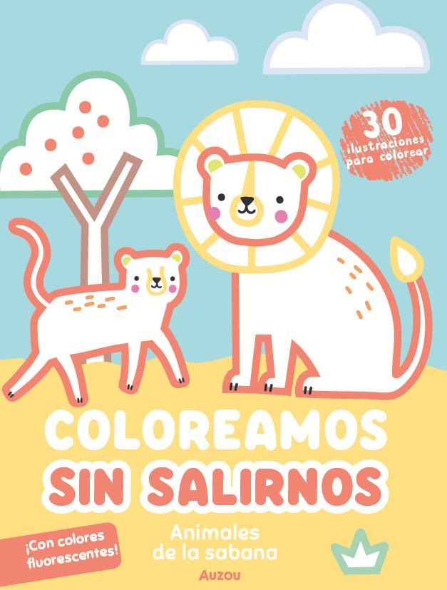 ANIMALES DE LA SABANA COLOREAMOS SIN SALIRNOS