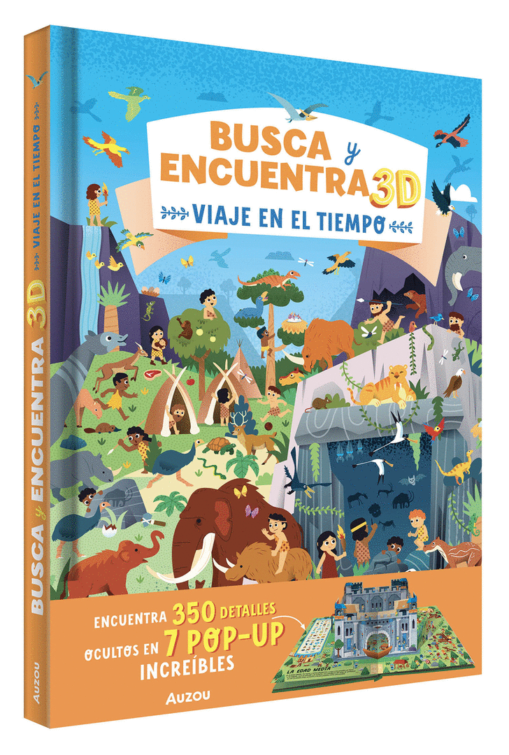 BUSCA Y ENCUENTRA 3D. VIAJE EN EL TIEMPO. POP-UP