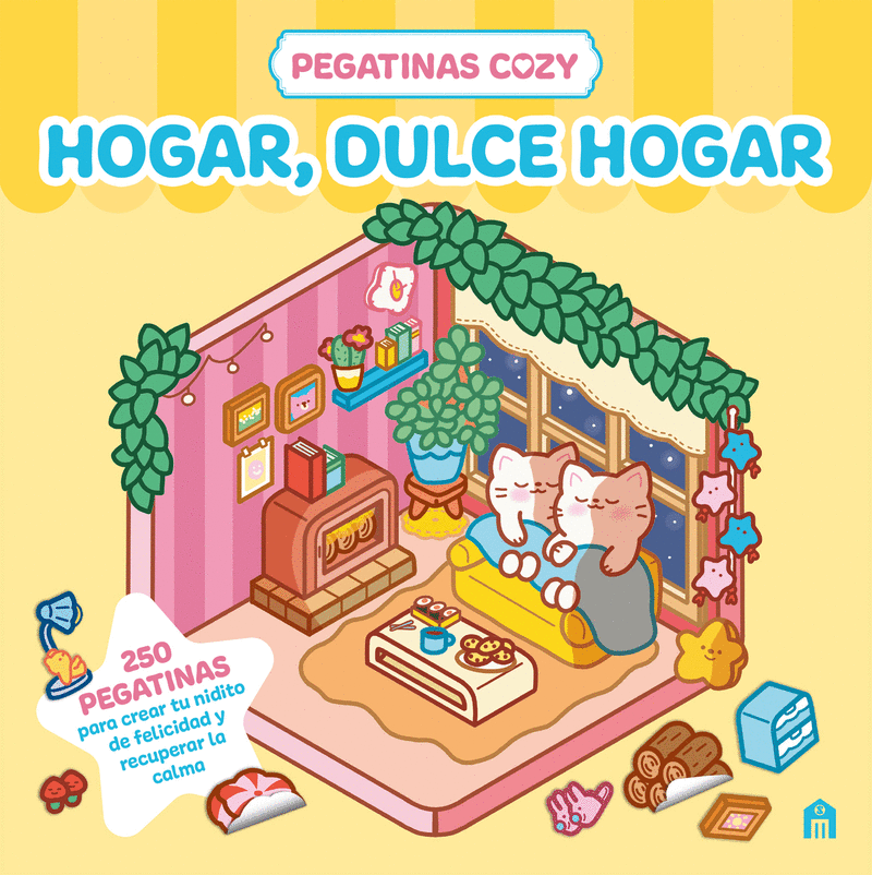 HOGAR, DULCE HOGAR - PEGATINAS COZY