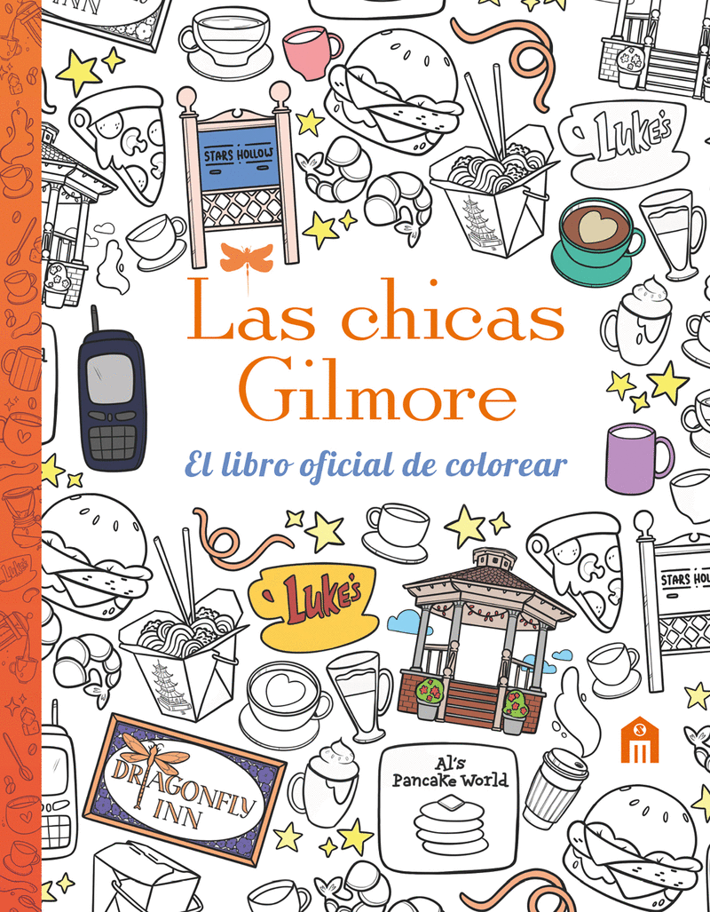 LAS CHICAS GILMORE. EL LIBRO OFICIAL DE COLOREAR