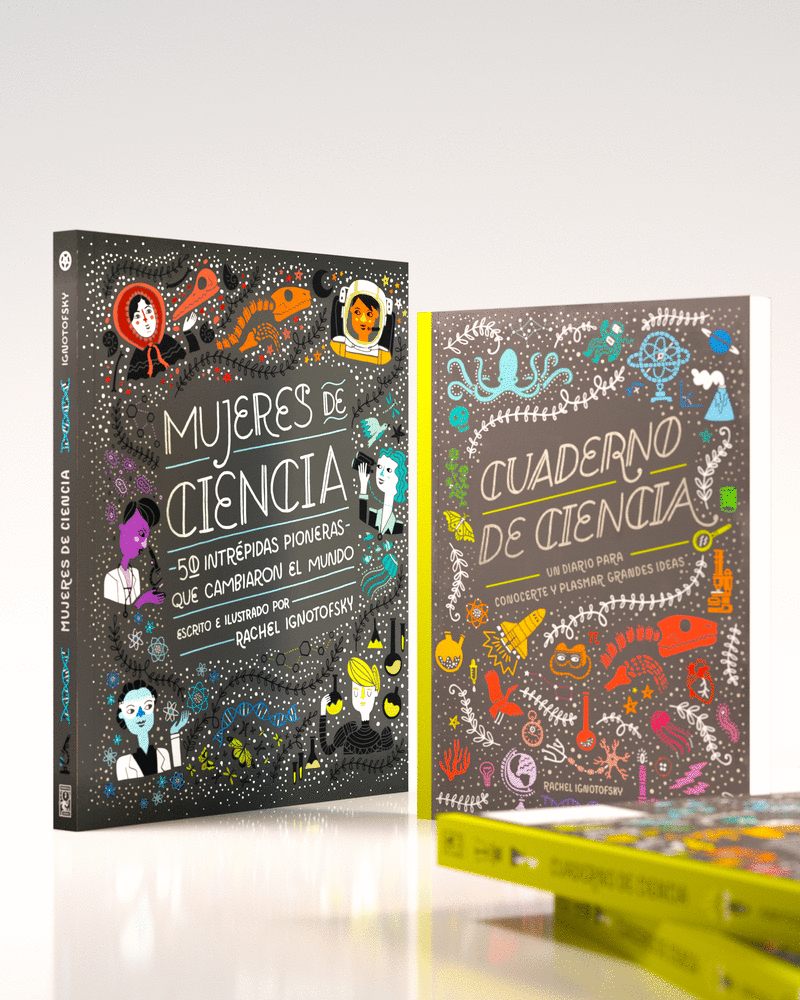 PACK MUJERES DE CIENCIA CUADERNO DE CIENCIA