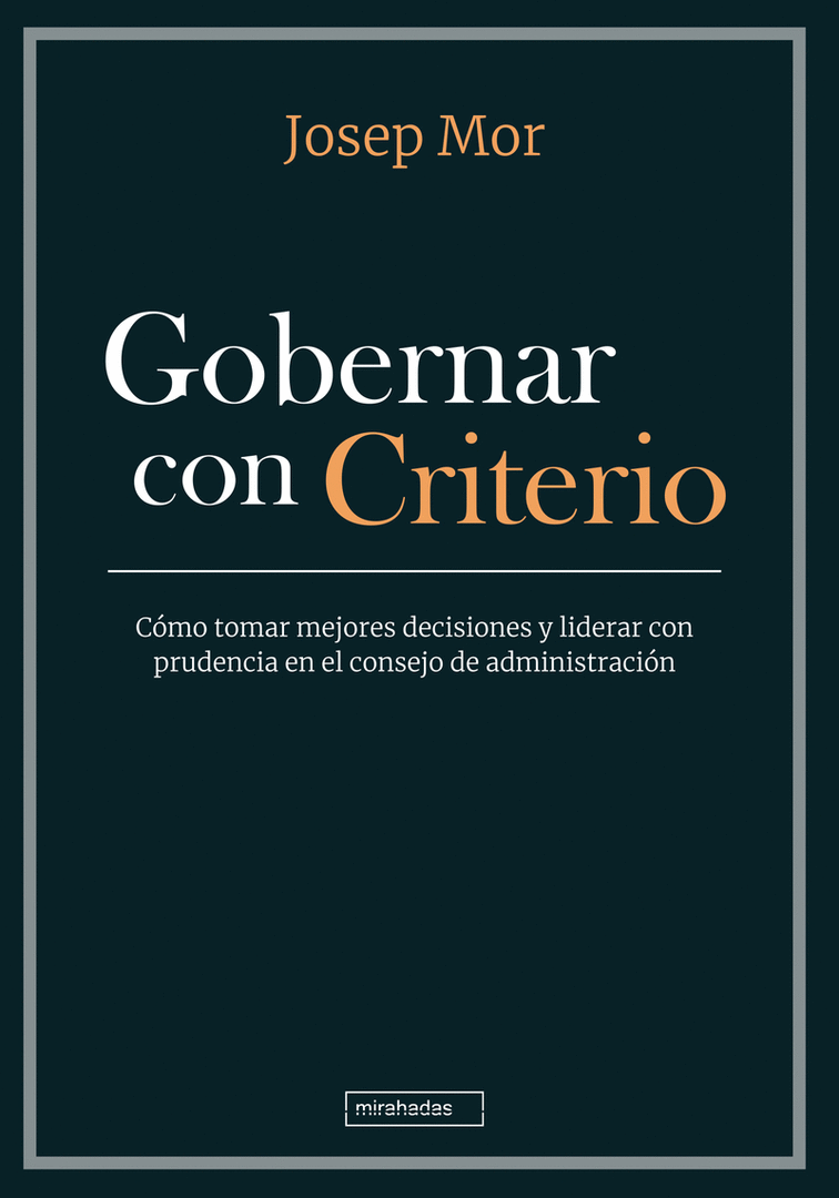 GOBERNAR CON CRITERIO