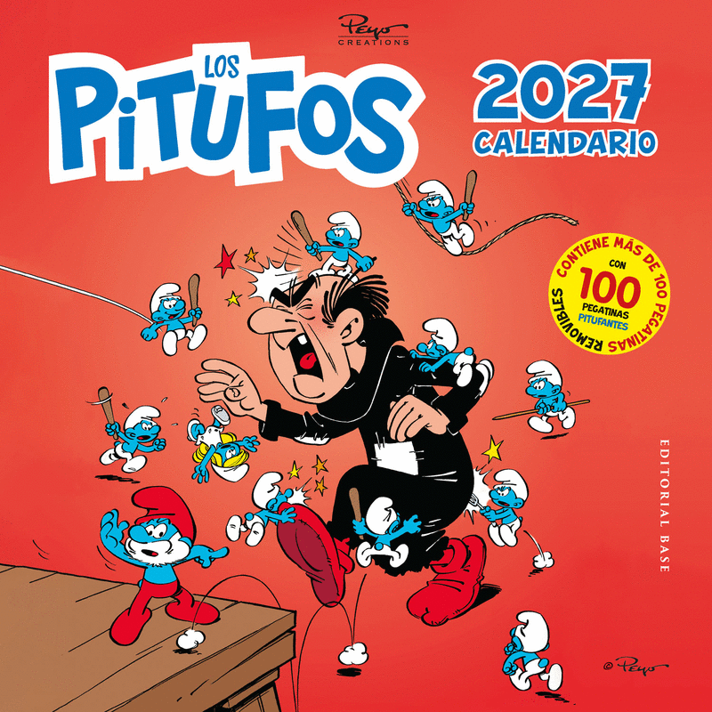 CALENDARIO LOS PITUFOS 2027